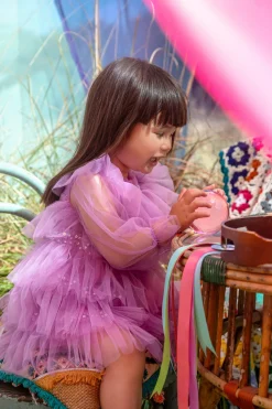Bébé Luminous Tulle Dress
