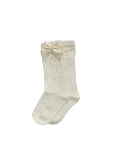 Lullabi Knee Socks with Bow