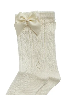 Lullabi Knee Socks with Bow