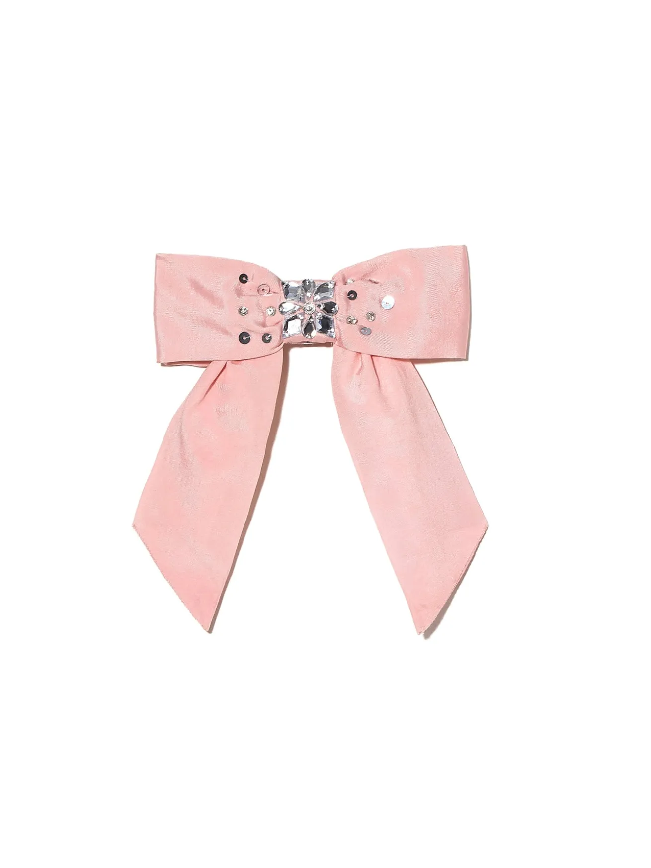 Mirror Bow Hair Clip