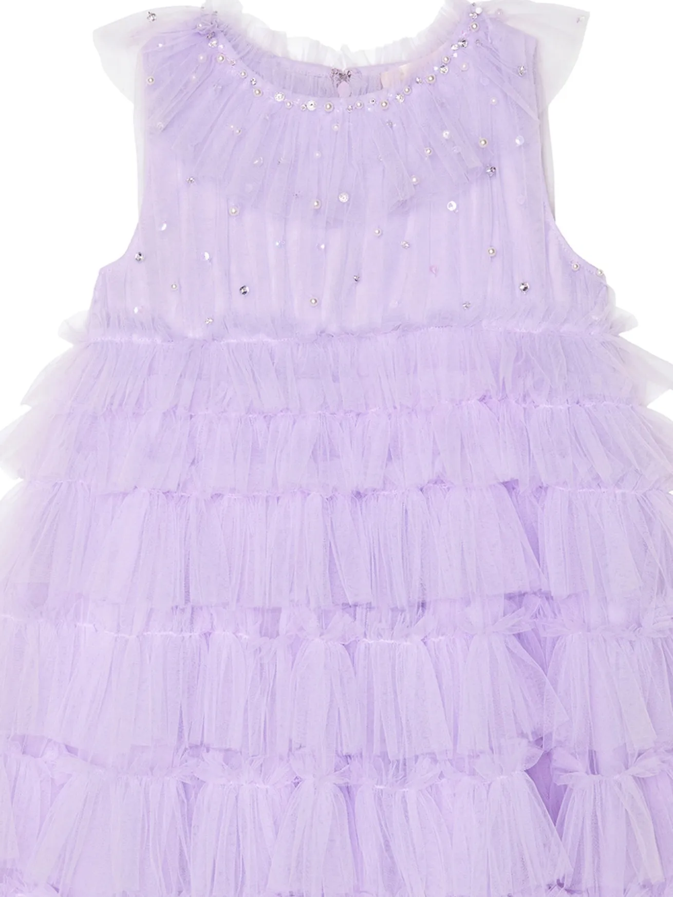 Mural Tulle Dress