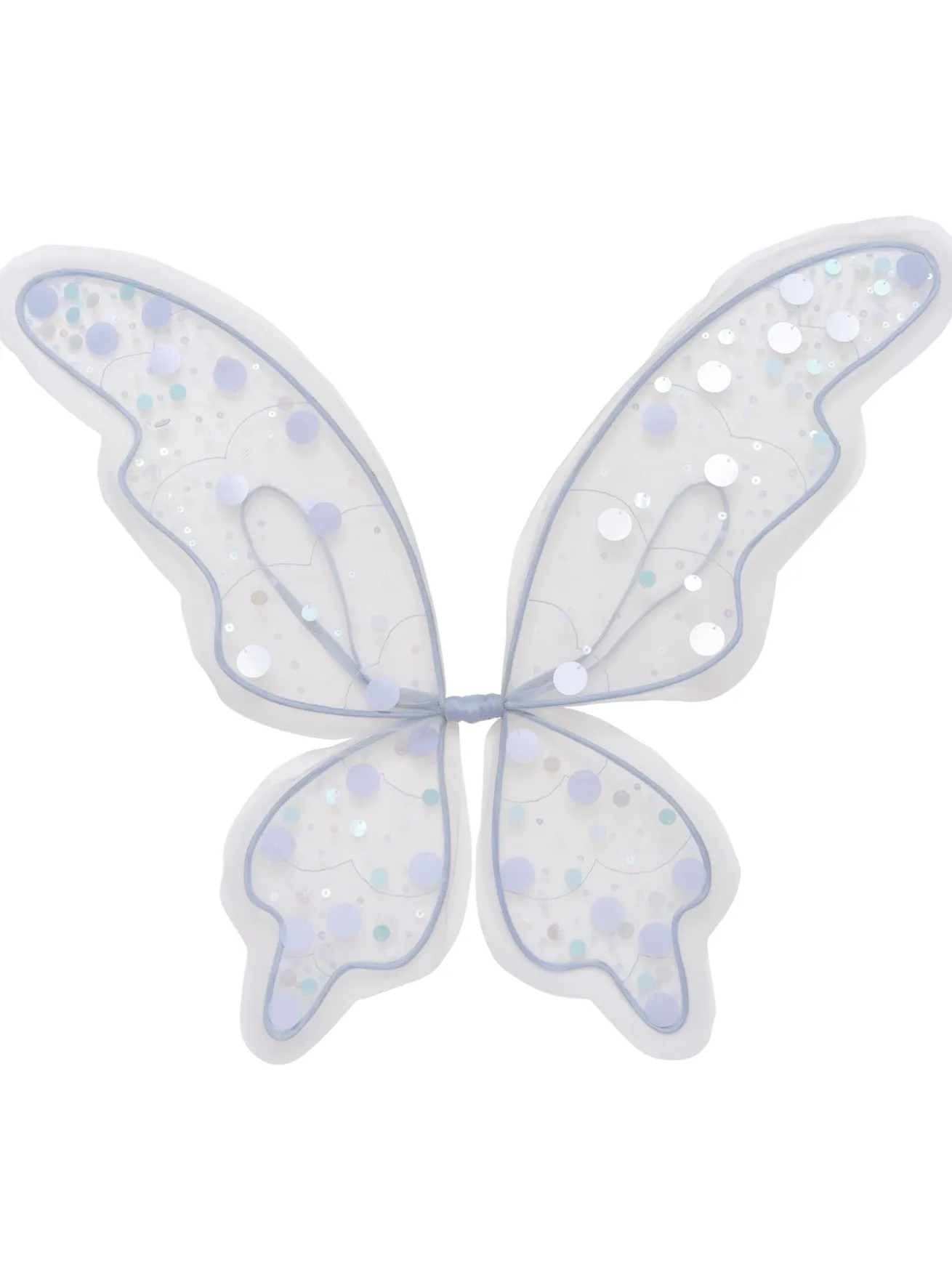 Pearl Crescent Fairy Wings