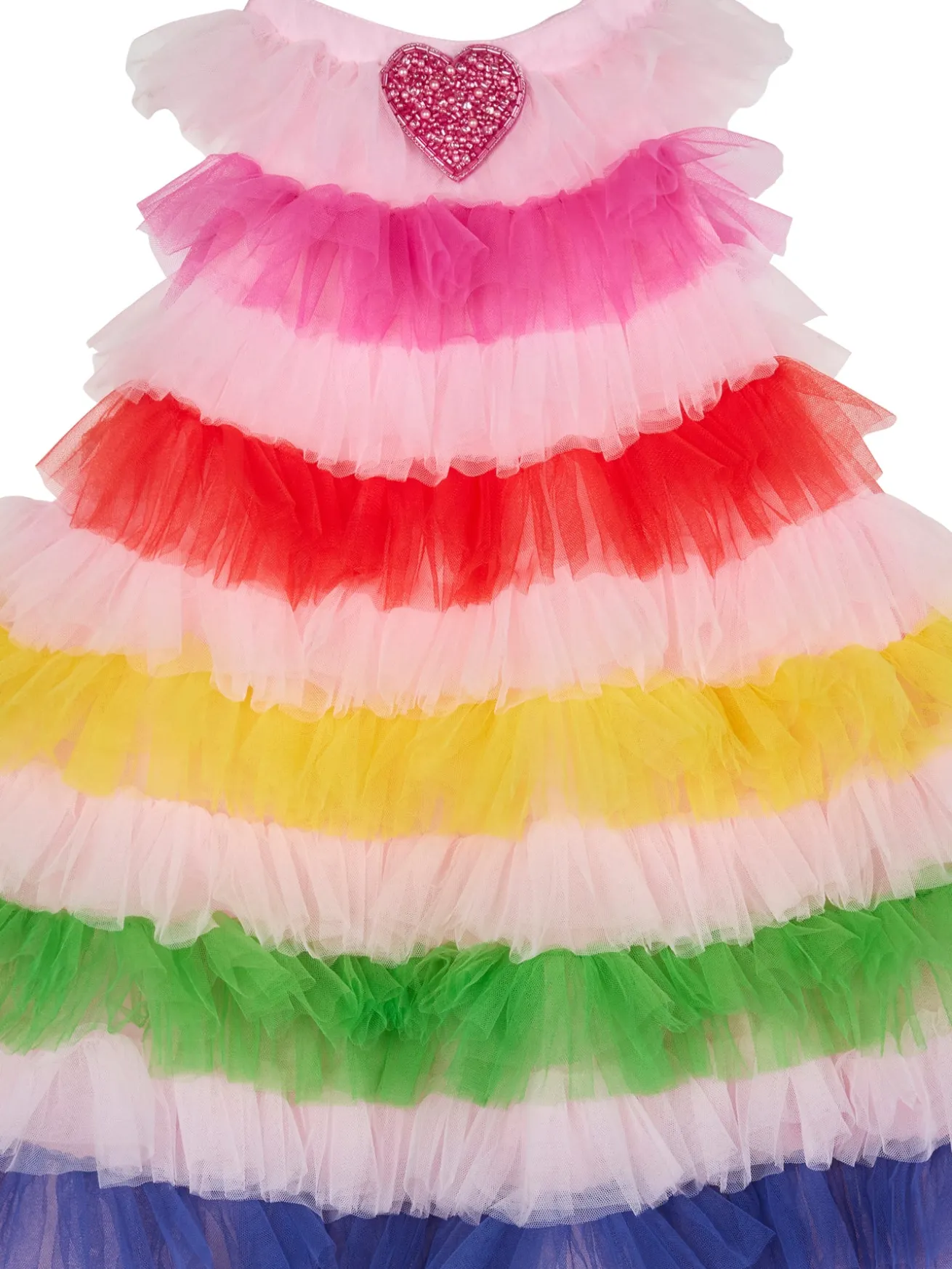 Rainbow Glow Tulle Dress