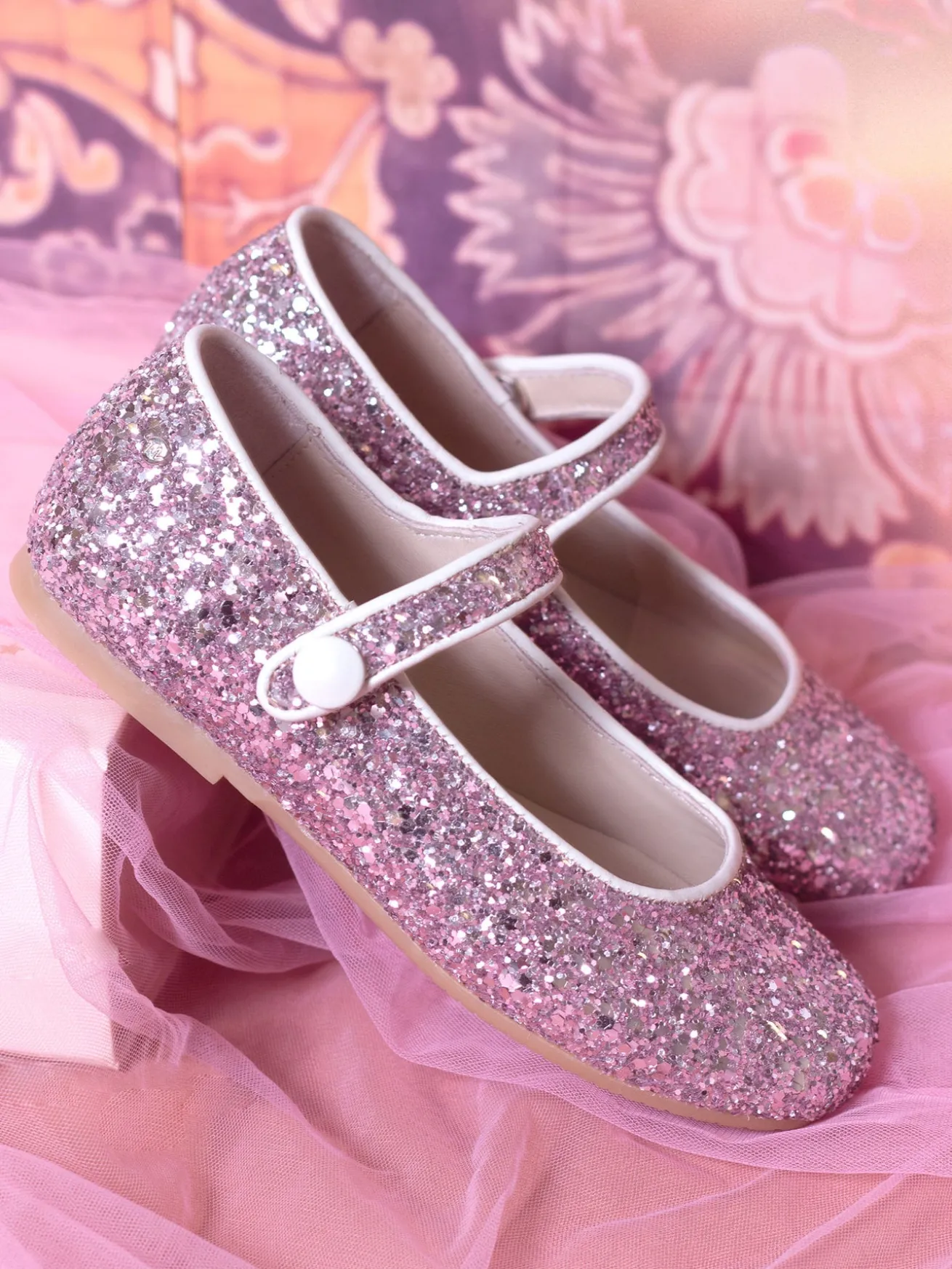 Robine Single Strap Glitter Ballerina