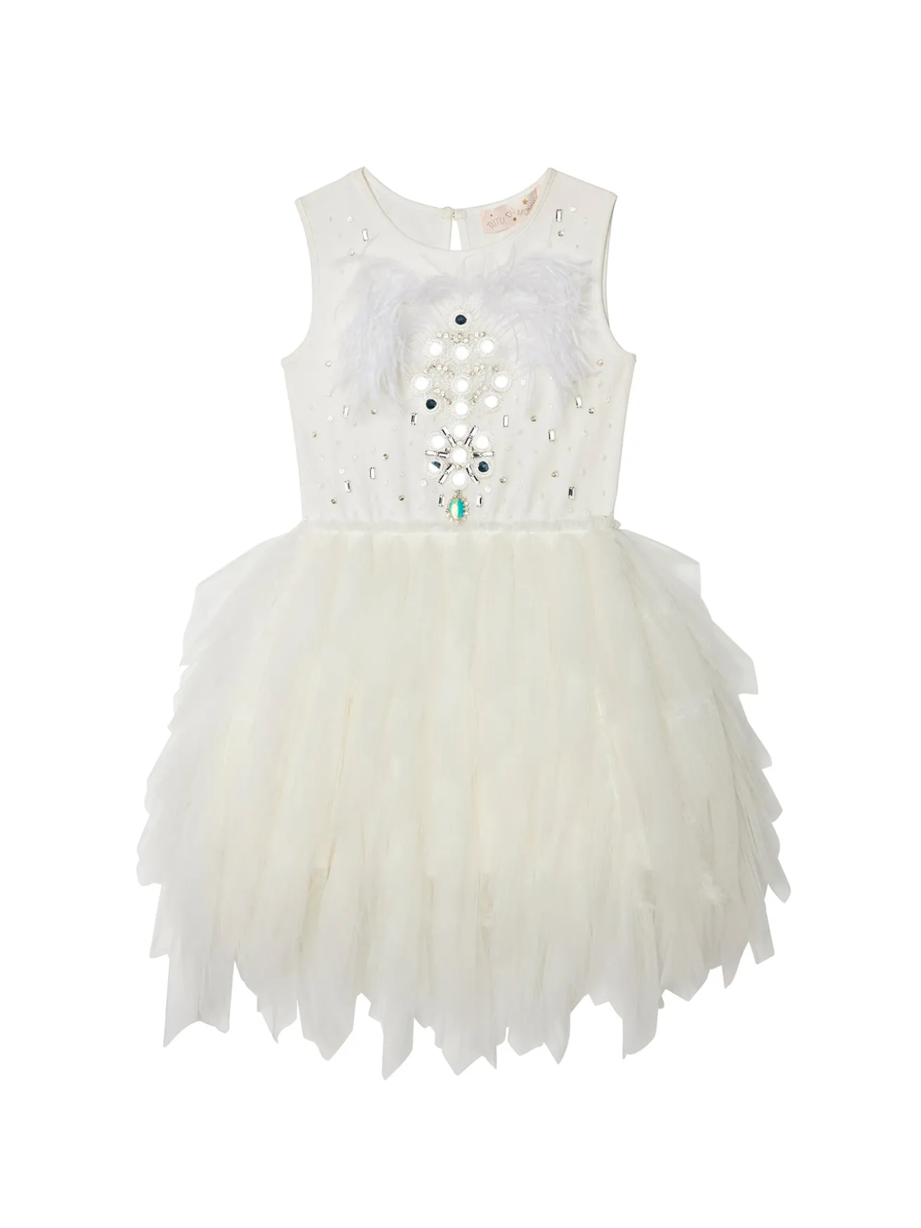 Silver Bell Tutu Dress