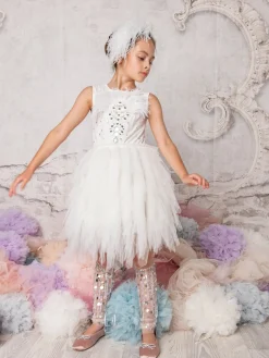 Silver Bell Tutu Dress