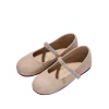 Single Strap Swarovski Crystal Embellished Ballerinas