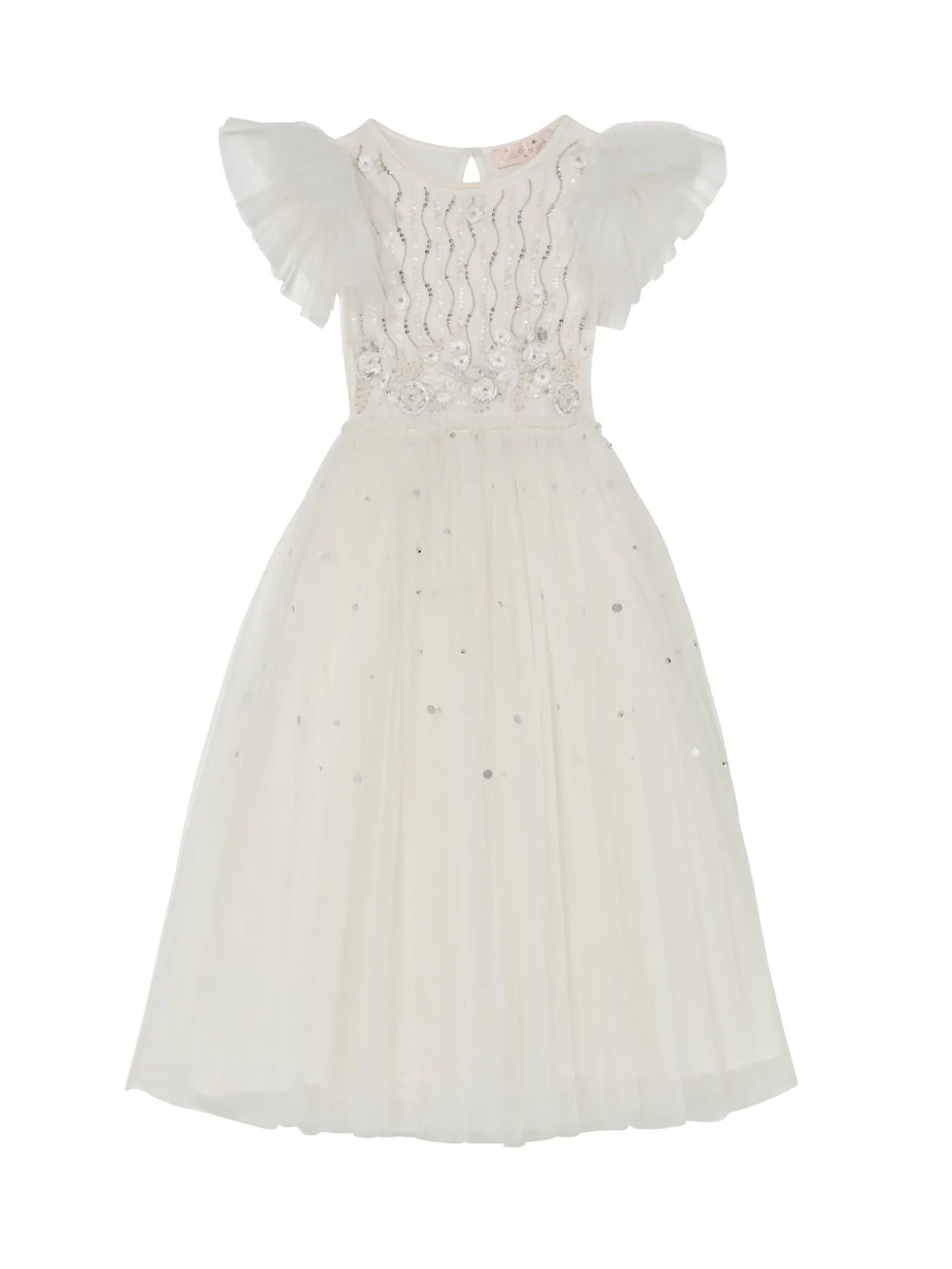 White Wisteria Tutu Dress